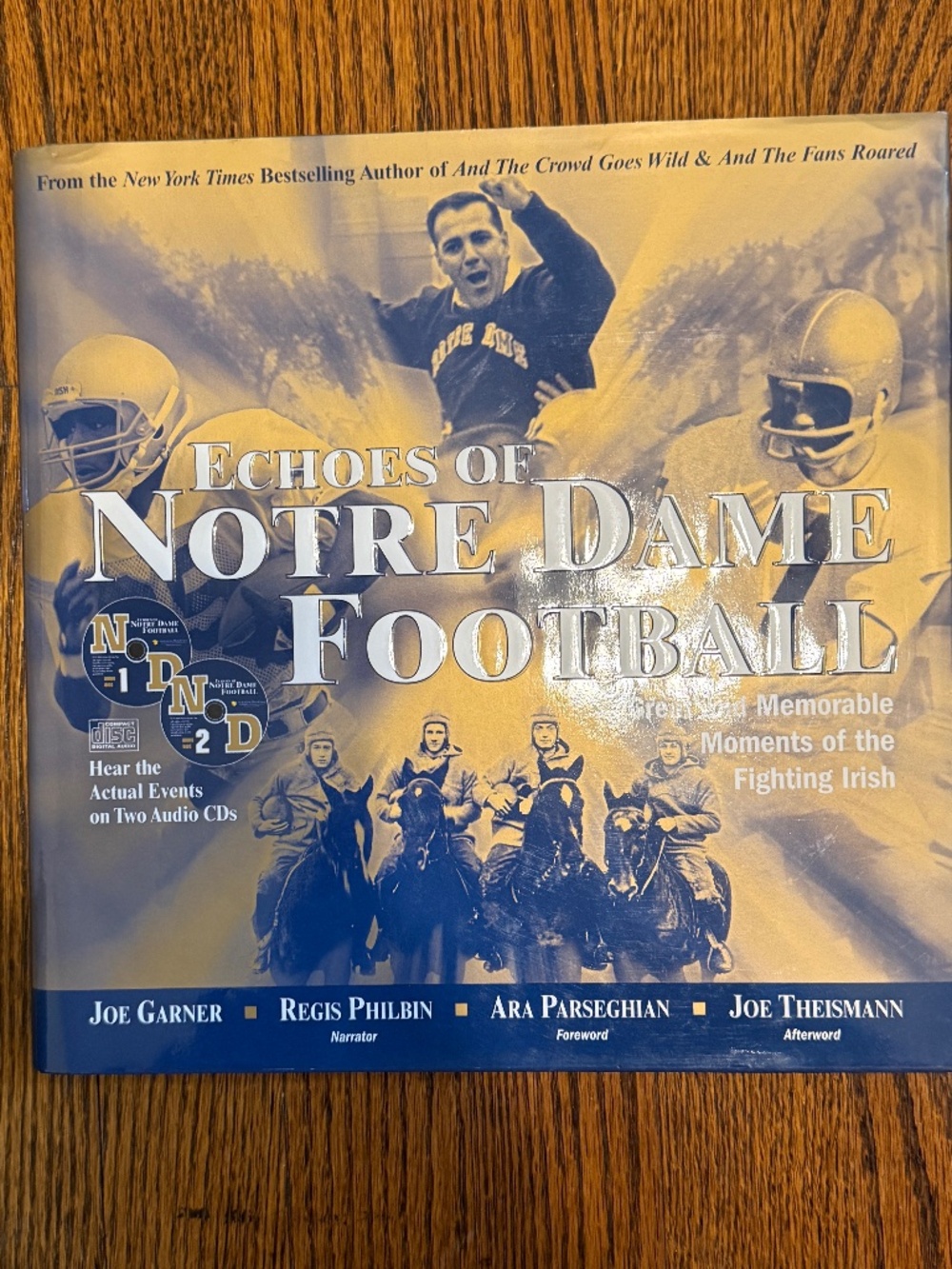 Echoes of Notre Dame Football book & audio
